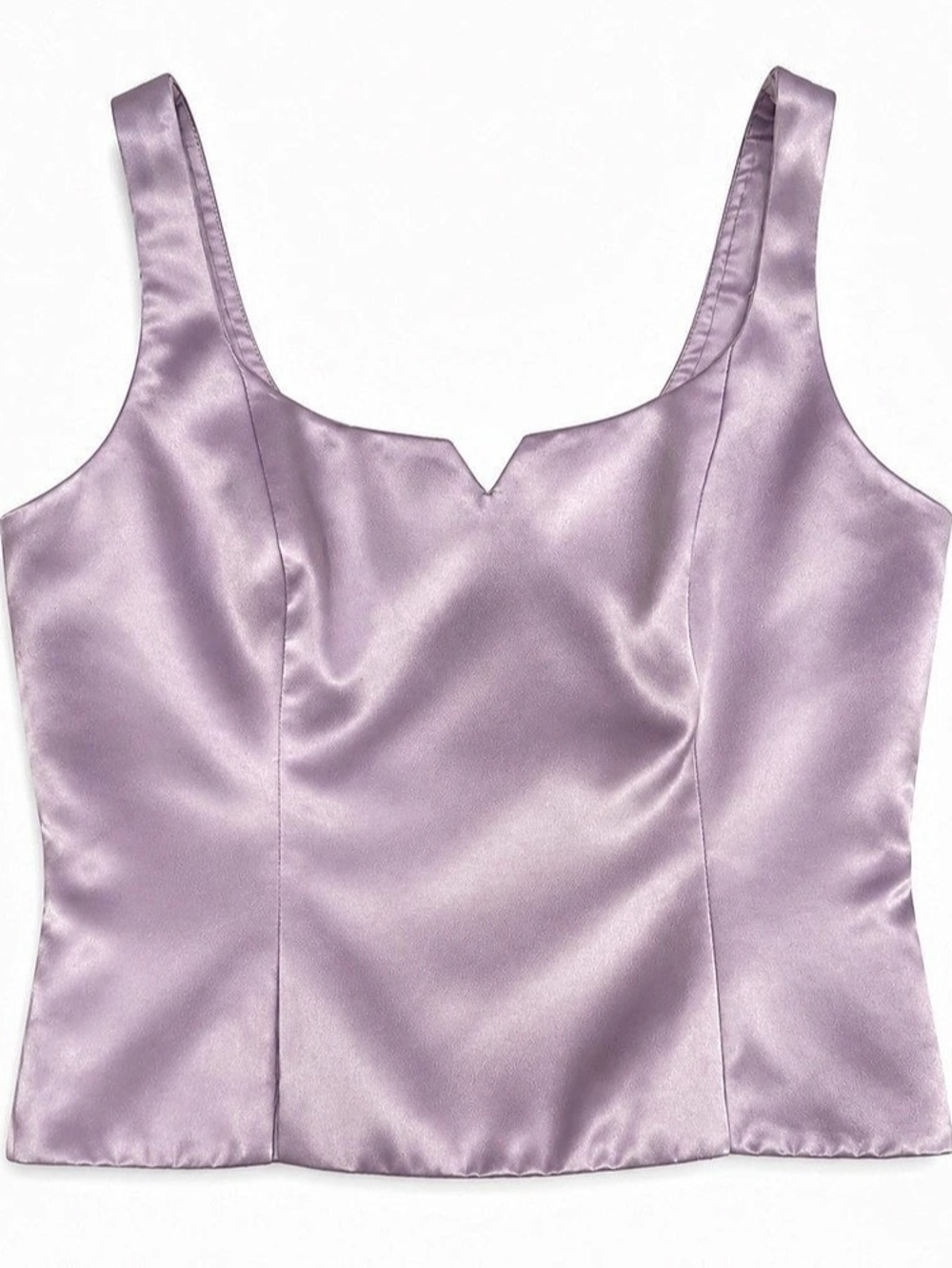VINTAGE Nicole Miller satin corset style top